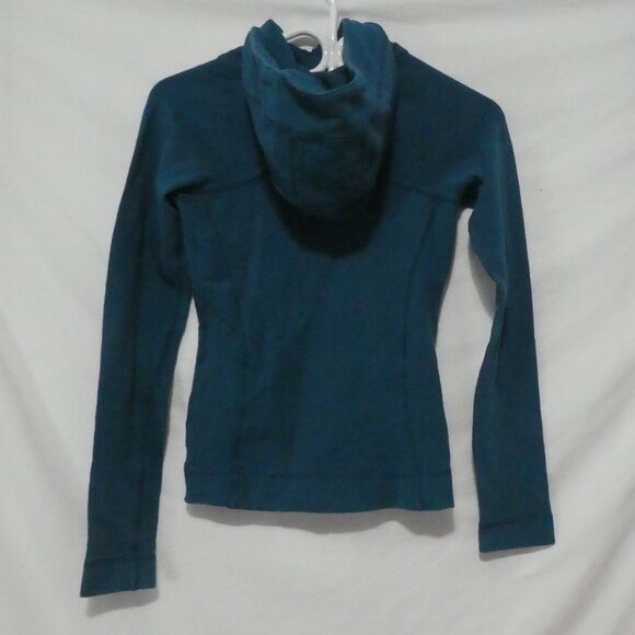 UB SPORTS - Urban Behavior | small | Teal Full-Zip Exercise - Running Hoodie - Picture 3 of 15